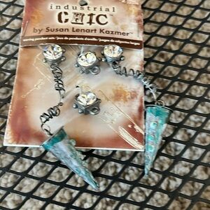 Industrial chic by Susan Leonard Kasmer 3 charms.